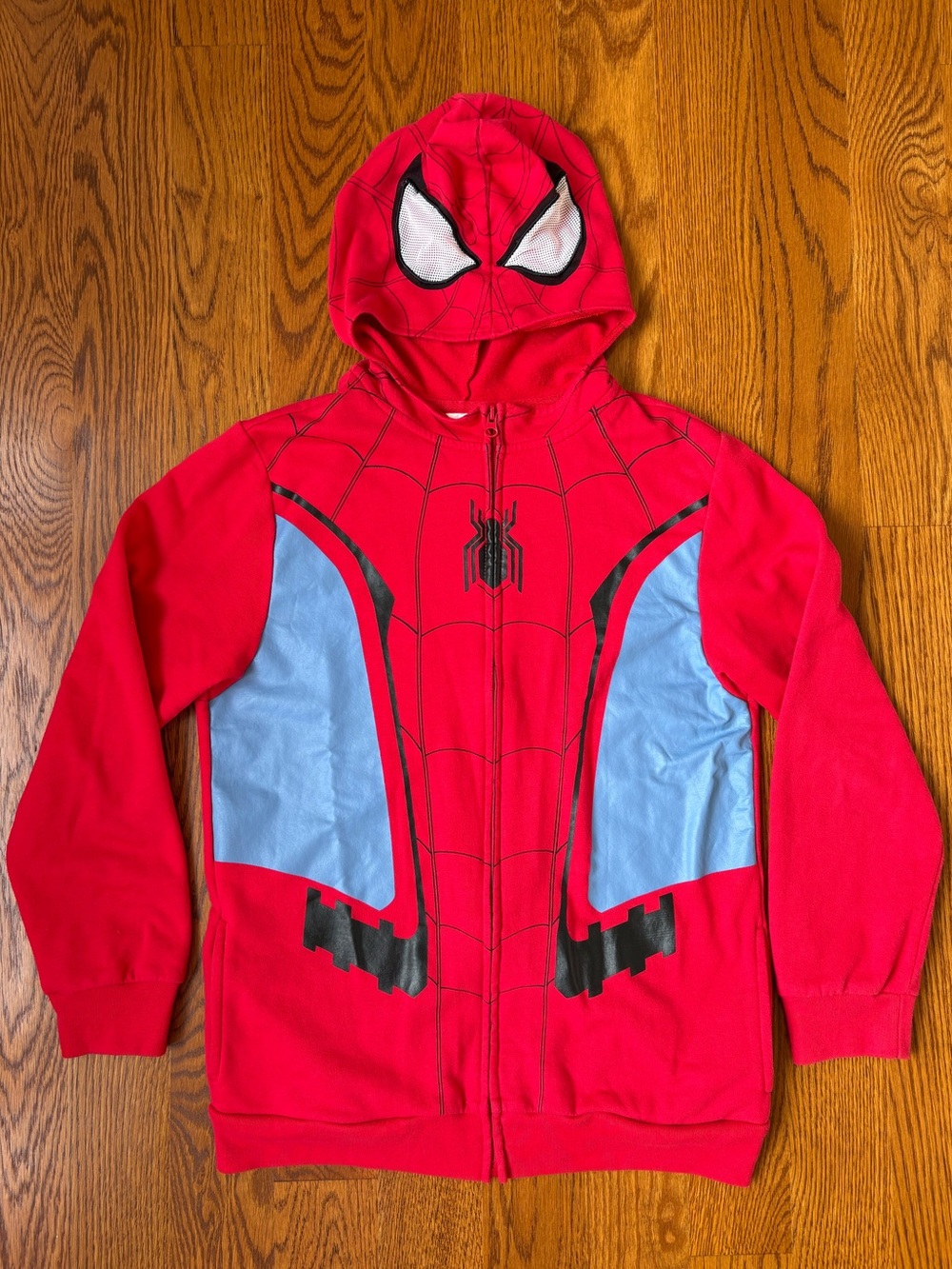 Kids/Teens Marvel Spider-Man Zip-Up Hoodie size Extra-Large